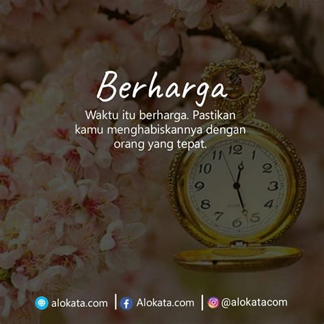 20 Kata Kata Mutiara Mengenai Waktu