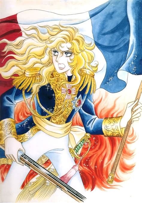 Oscar Fran Ois De Jarjayes From The Rose Of Versailles Manga By Riyoko