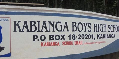 Kabianga High: Profile of Kenya's Most Preferred School in Form One ...