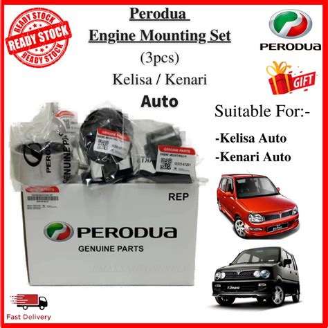 Perodua Kelisa Kenari Engine Mounting Set Auto Manual Pcs Original