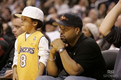 Ice Cube and son at a Lakers game | Gangsta rap, Famous kids, Love rap