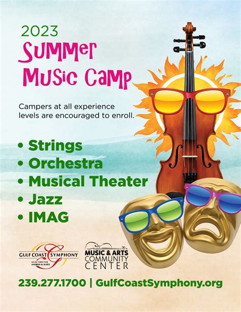 Gulf Cost Symphony Summer Camps 2023 Gulf Coast Symphony