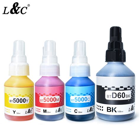 BTD60 BT6000 BT5000 Compatible Dye Ink Water Based Refill Ink For