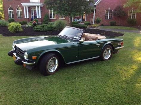 A Sports Car Classic Turns 50 Remembering Triumph S Tr6 Triumph Tr6 Classic Cars Triumph Cars