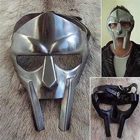 Mf Doom Gladiator Mask Mad Villain 18g Mild Steel Face Armour