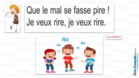 Po Me Je Veux Rire Me Ann E Le Fran Ais Du Primaire