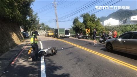 三峽死亡車禍曝光！無照男騎機車遇劫 過彎處狠摔害友送命 社會 三立新聞網 Setn