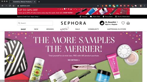 Sephora S Website And Beauty Insider Program Explained YouTube