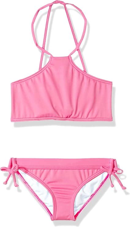 Billabong Girls Sol Searcher Hi Neck Bikini Swim Set