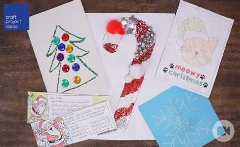 Handmade Holiday Card Ideas - Craft Project Ideas