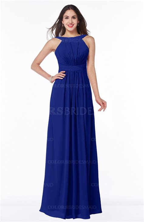 Colsbm Alicia Electric Blue Bridesmaid Dresses Colorsbridesmaid