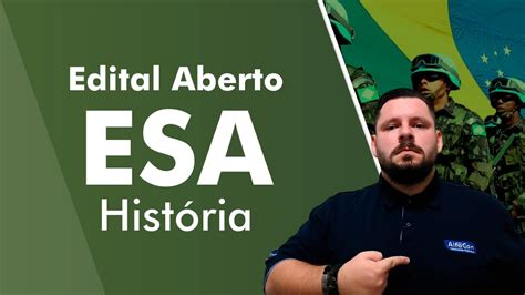 Aula de História para Concurso ESA AlfaCon Militares YouTube