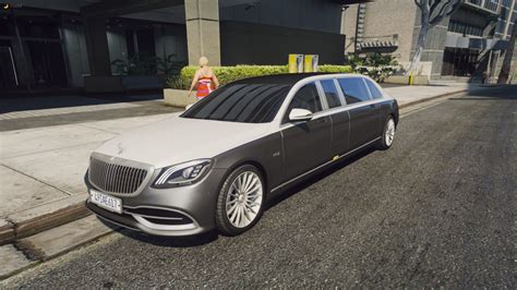 Mercedes Benz S Pullman Maybach Add On Replace Fivem