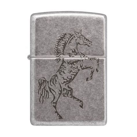 Tattoo Horse Design Lighter -ZP121FB MP401603 - Zippo Lighters - ZIPPO