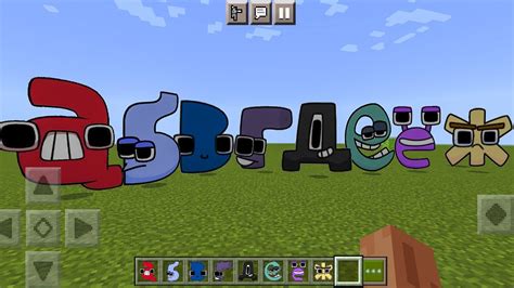 Lowercase Baby Russian Alphabet Lore In Minecraft PE YouTube