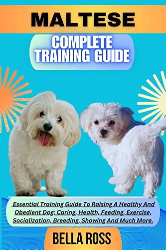 MALTESE COMPLETE TRAINING GUIDE: Essential Training Guide To Raising A Healthy And Obedient Dog ...