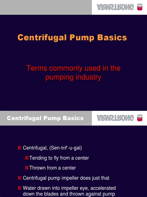 pump basics  pump fluid dynamics
