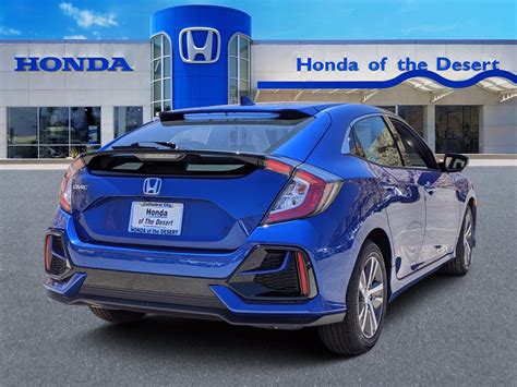 New 2020 Honda Civic Hatchback LX Hatchback in Cathedral City #823126 | Honda of the Desert