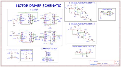 custom motor driver platform  creating  sharing projects oshwlab