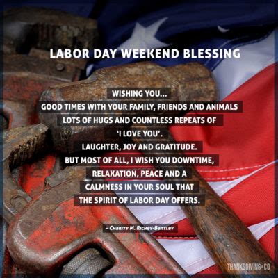 Labor Day blessings and greetings