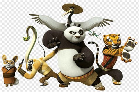 Kung Fu Panda Ilustraci N Po Maestro Shifu Panda Gigante Tai Pulm N