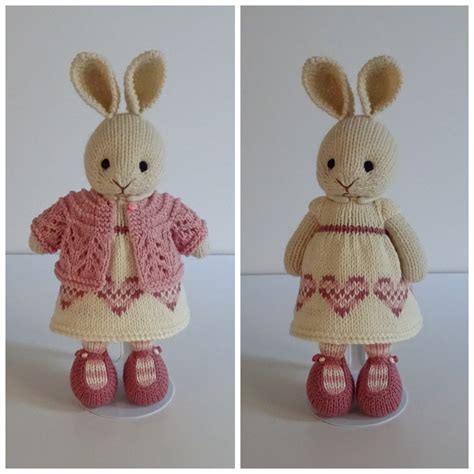 Free Bunny Knitting Pattern Get More Free Patterns