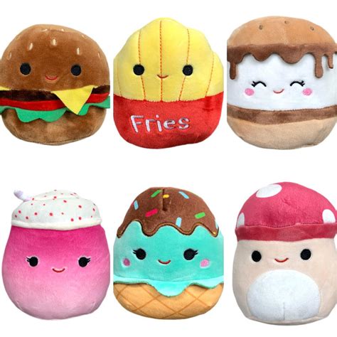 Squishmallow Squad B Food Plush 8 Cute And Quirky Plush