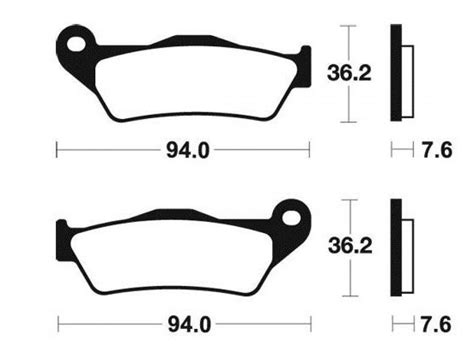 Plaquette De Frein Brembo Pour Moto Husaberg Fe E Av Neuf