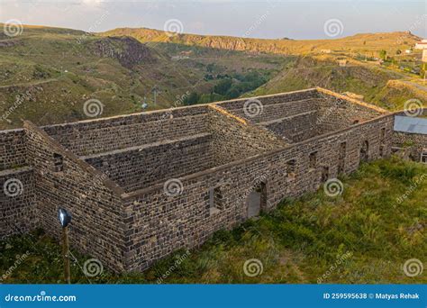 Ruins of the Kars Castle, Turk Stock Photo - Image of destination ...