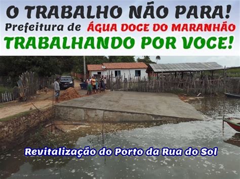 Blog Edu Santos Água Doce Do MaranhÃo Prefeitura Conclui A