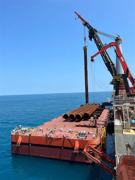 沃旭能源大彰化風場 完成23水下基樁安裝 產經 中央社 Cna