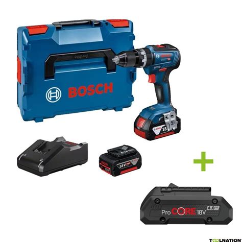 Bosch Blau 06019h5300 Gsb 18v 55 Akku Bohrhammer 18v 4 0ah Li Ion In L Boxx