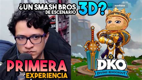 Un Juego Prometedor Smash Bros 3D DKO Divine KnockOut