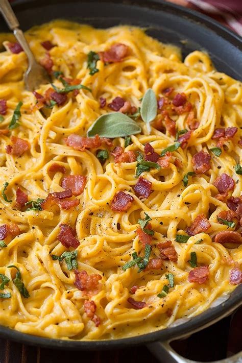 Butternut Squash Pasta Carbonara Cooking Classy