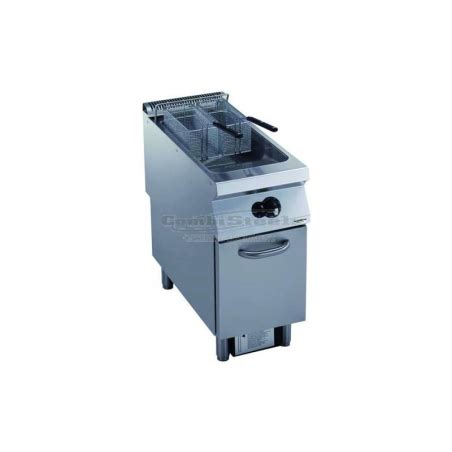 Friteuse à gaz sur coffre profondeur 900 mm 23 Litres Combisteel