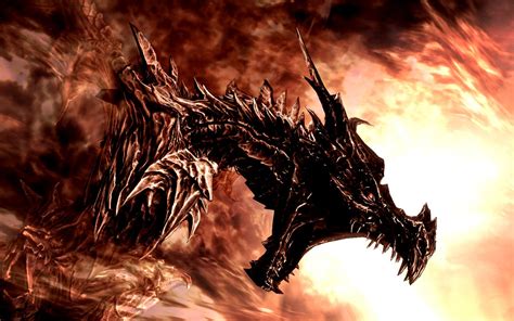 Alduin Wallpapers - Top Free Alduin Backgrounds - WallpaperAccess