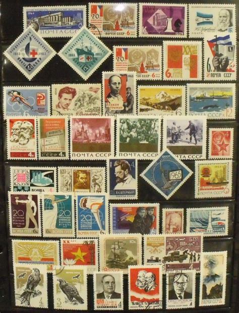 A Russia Collection Two Boards Mint Used Europe Russia Soviet