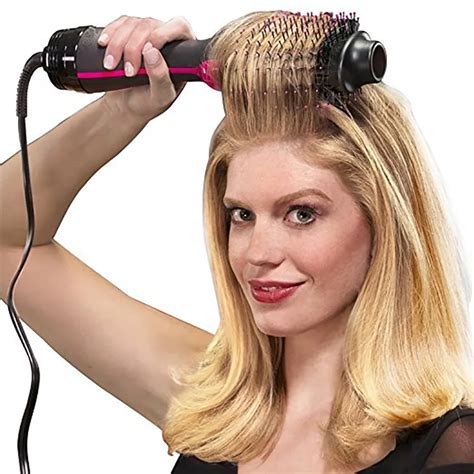 Steam Hair Dryer Brush Negative Lonic Hair Straightener Brush Eliminate Frizzing Hair Curler