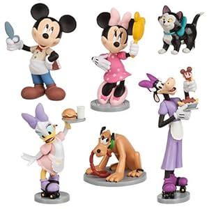 Amazon Disney Exclusive Minnie Mouse Figurine Play Set Figures