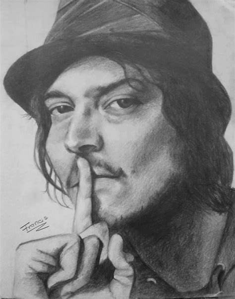 Dibujo De Le N Larregui L Es Un Cantante Y Compositor Mexicano