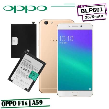 For OPPO F1s A59 Battery Model BLP601 3075mAh High Quality