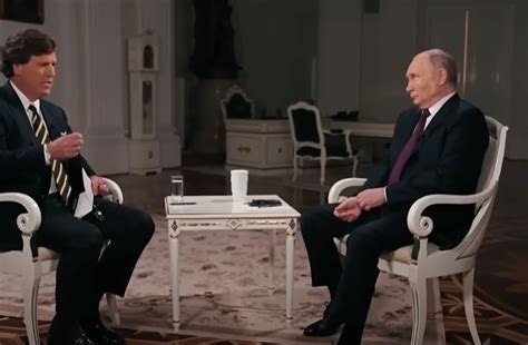 Putins Leg Adjustment Social Media Buzzes After Interview With Tucker