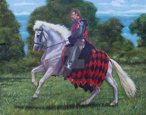 Destrier by alanwellsart on DeviantArt