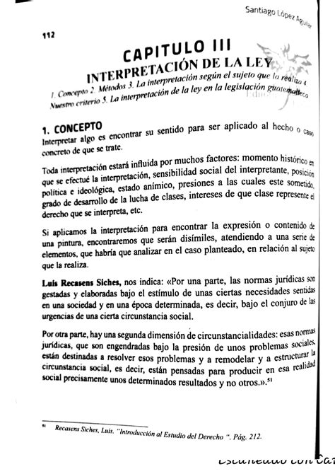 Interpretacion E Integracion De La Ley Introduccion Al Derecho