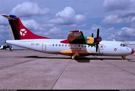 OY JRY Danish Air Transport DAT ATR 42 300 Photo By Ton Jochems ID