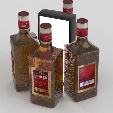 Russian Standart Vodka Bottle 3d Model 25 Fbx Obj Max Free3d