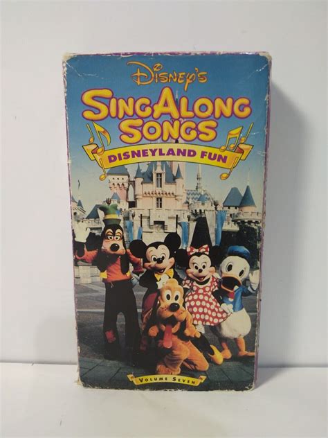 Disneys Sing Along Songs Disneyland Fun Grelly Usa