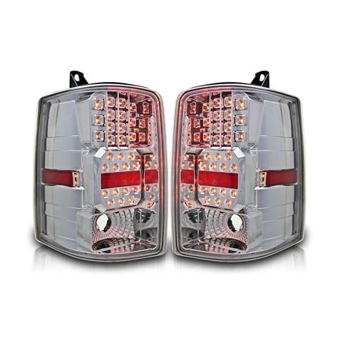 Winjet 1997 1998 Jeep Grand Cherokee LED Tail Lights Chrome