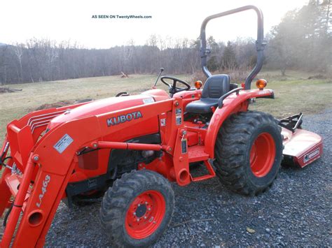 2011 Kubota Tractor L3800 Hst W La 524 Loader