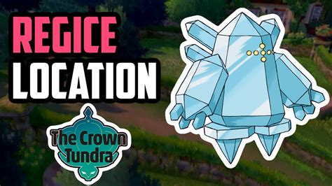 How To Catch Regice Pokemon Sword And Shield Dlc Youtube